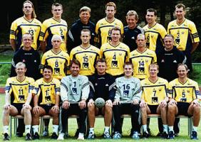 Die schwedische Nationalmannschaft