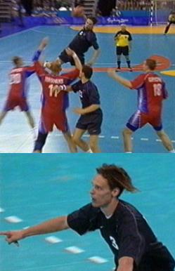 Einer der besten Spieler in Sydney: Frank von Behren.