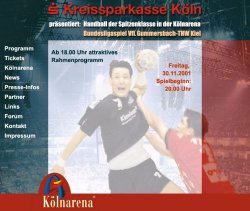 Die eigens geschaffene Homepage informiert rund um das Spiel.