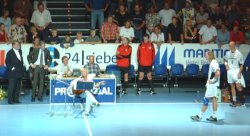 Zum Abschied ein St�ndchen f�r Staffan Olsson.