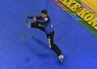 Henning Fritz zeigte gegen die D�nen erneut eine Weltklasseleistung.