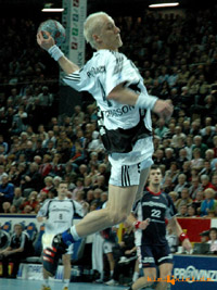 Johan Pettersson erzielte 8/4 Tore