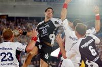 Nikola Karabatic traf siebenmal in Flensburg.