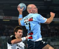 Der ehemalige Flensburger Christian Hjermind - stark wie eh und je.