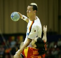 Pascal Hens war mit neun Toren bester deutscher Sch�tze.