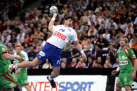 Bertrand Gille erzielte im ersten Halbfinale 6 Treffer.