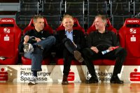 Trotz aller Rivalit�t kann auch gemeinsam gelacht werden