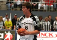 Kim Andersson war mit neun Toren bester THW-Sch�tze.