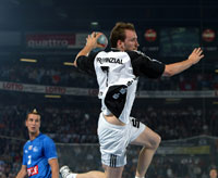 Vid Kavticnik �berzeugte mit 8/4 Treffern.