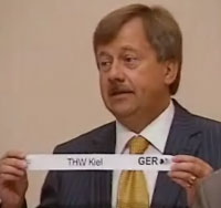 Am Sonnabend vormittag fand in Ciudad Real die Auslosung der Champions League-Gruppen statt.