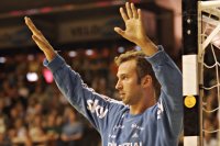 Thierry Omeyer hielt neun W�rfe.