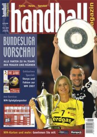 Das Bundesliga-Vorschau-Heft des "handball-magazins"  ist ab sofort im Handel.