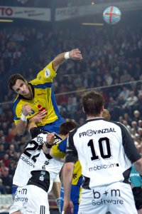 Sprung- und wurfgewaltig: Alexandros Vasilakis