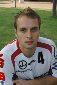 Neuzugang Bostjan Hribar kam von Celje Pivovarna Lasko nach Wilhelmshaven.