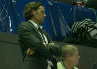 Lars Krogh Jeppesen litt auf der Trib�ne mit.