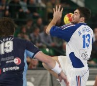 Nikola Karabatic wurde zum "Spieler des Spiels" gew�hlt.