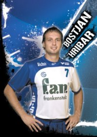 Linksh�nder Bostjan Hribar �berzeugte bislang mit 69/21 Treffern. 