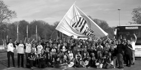 Die "Zebrasprotten" unterst�tzen auch 2007/2008 ihren THW - egal wo!