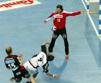 Garant hinter der Deckung: Torh�ter Silvio Heinevetter.