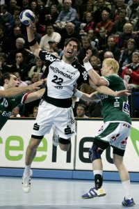 Erfolgreichster Torsch�tze: Nikola Karabatic.