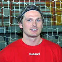 Spielmacher Claus M�ller Jakobsen ist gleichzeitig bester Torsch�tze seines Clubs in der Liga Asobal.