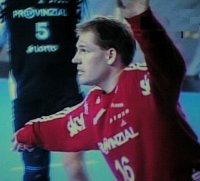 Auch 16 Paraden von Mattias Andersson konnten die Niederlage  nicht verhindern.