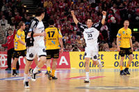 Dominik Klein erzielte acht Treffer und  spielte vor allem im Angriff eine sensationelle Partie.