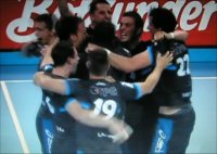 Allen Grund zum Jubeln:  Das Team des TSV Dormagen.