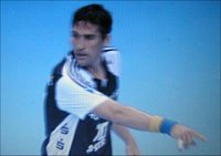 Kapit�n Stefan L�vgren bot eine starke Leistung.