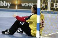 Entt�uschung pur: Silvio Heinevetter.