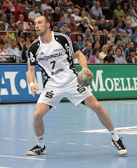 Sicher vom Siebenmeterpunkt: Vid Kavticnik