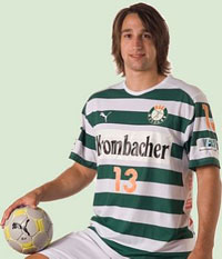 Junioren-Nationalspieler Peter Jungwirth kam aus Magdeburg.