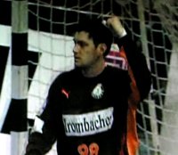 Nikolai Weber entpuppte sich als Siebenmeterkiller und entsch�rfte vier Kieler Strafw�rfe.