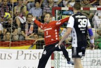 15 Paraden zeigte Thierry Omeyer in der ersten H�lfte. Am Ende konnte auch er die Niederlage nicht verhindern.