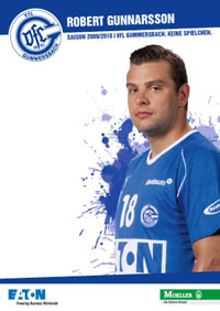 Kapit�n Robert Gunnarsson wechselt zur n�chsten Saison zu den Rhein-Neckar L�wen.