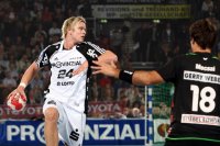 Aron Palmarsson brachte Schwung ins Spiel und erzielte drei Tore.