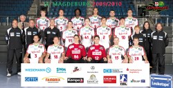Das Team des SC Magdeburg.