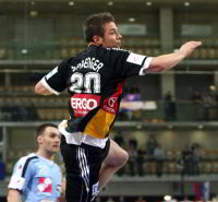 Christian Sprenger erzielte in der  Schlussphase wichtige Treffer.