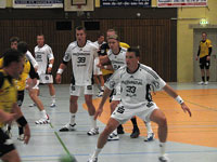 Die Kieler Abwehr stand erst in der zweiten Halbzeit sicher.