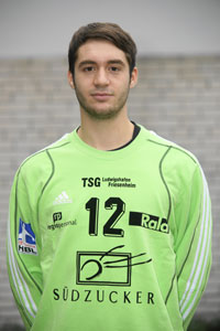 Keeper Maximilian Bender wurde von den Rhein-Neckar L�wen ausgeliehen - via Zweitspielrecht war er aber auch schon beim Aufstieg dabei.