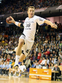 Filip Jicha erzielte mehr als die H�lfte der Kieler Treffer - zu einem Sieg reichte es dennoch nicht in Berlin.