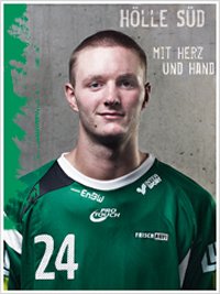 Junioren-Nationalspieler: Maximilian Schubert geh�rt bei FAG die Zukunft auf Linksau�en.
