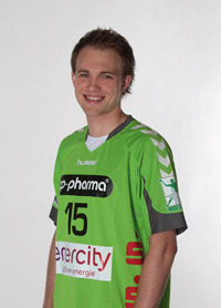 Linksau�en und Siebenmeterspezialist Lars Lehnhoff ist mit bislang 119/51 bester Sch�tze seiner Mannschaft.