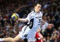 Dominik Klein verwandelte in der Anfangsphase drei Gegenst��e sicher.