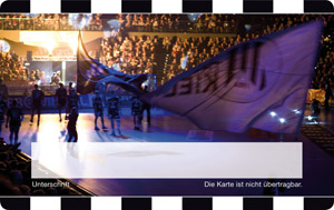 Die R�ckseite der THW-FreundeCard