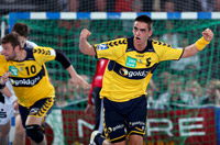 Zarko Sesum spielte eine starke Partie und erzielte sechs Treffer.