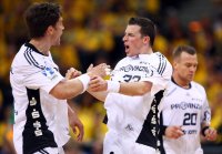 Endlich wieder Jubel: Der THW spielte stark.