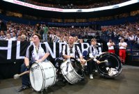 Heimspiel in Hamburg: Die THW-Fans machen ordentlich Stimmung.
