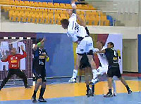 Filip Jicha war gegen Pinheiros f�nfmal erfolgreich.