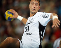 Momir Ilic blieb weiterhin ohne Fehlwurf vom Siebenmeterpunkt.